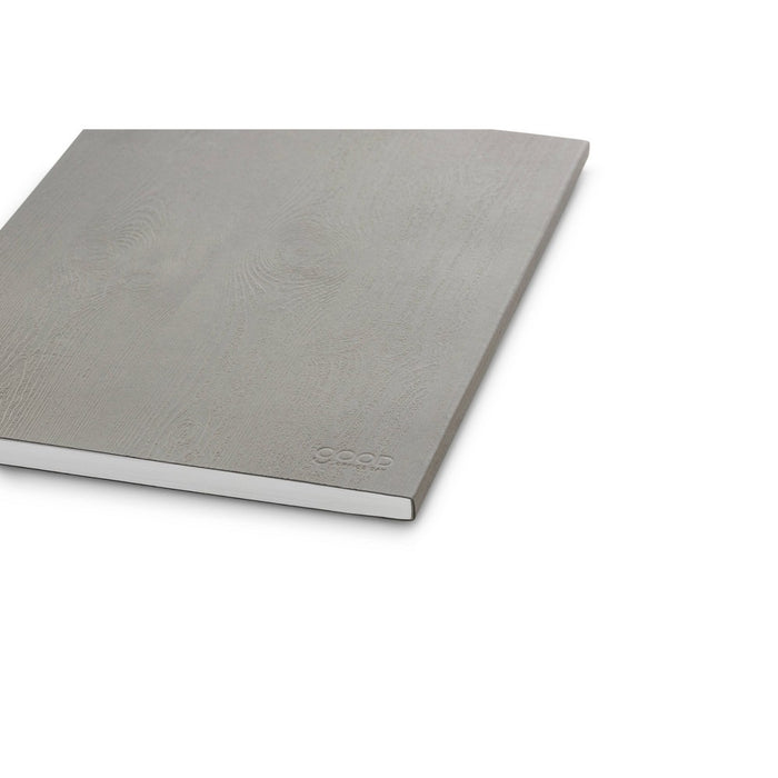 128 page College Ruled Composition Notebook 10"x7.5" Charcoal - Good Office Day