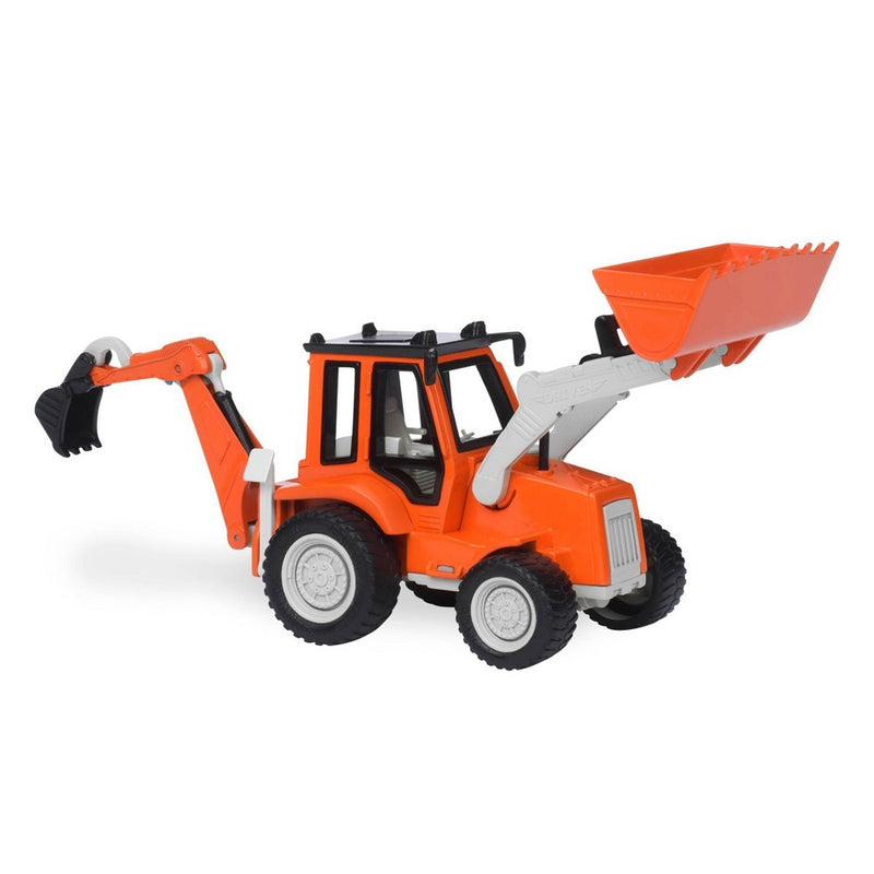DRIVEN - Toy Digger Truck - Backhoe Loader - Micro Series