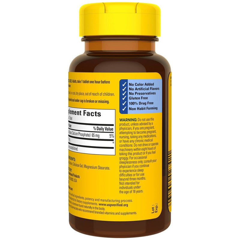 Nature Made Melatonin 3mg 100% Drug Free Sleep Aid for Adults Tablets - 240ct