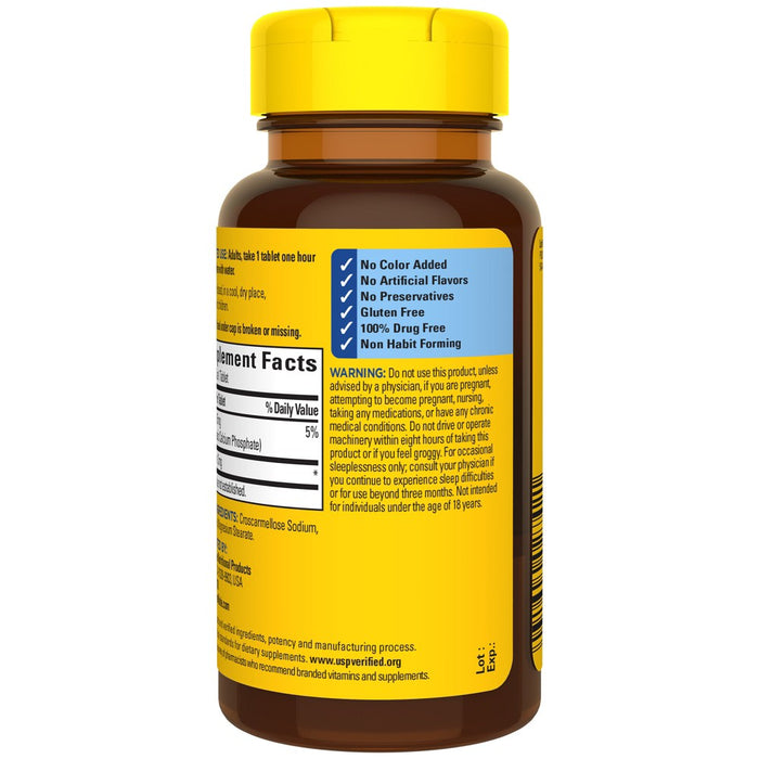 Nature Made Melatonin 3mg 100% Drug Free Sleep Aid for Adults Tablets - 240ct