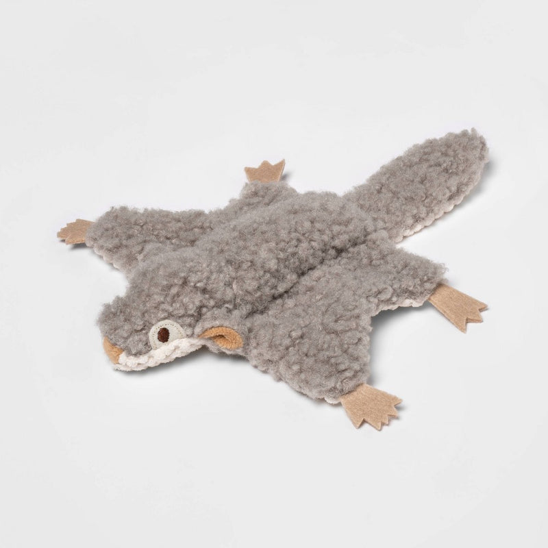 Skinny Crinkle Flying Squirrel Dog Toy - Boots & Barkley