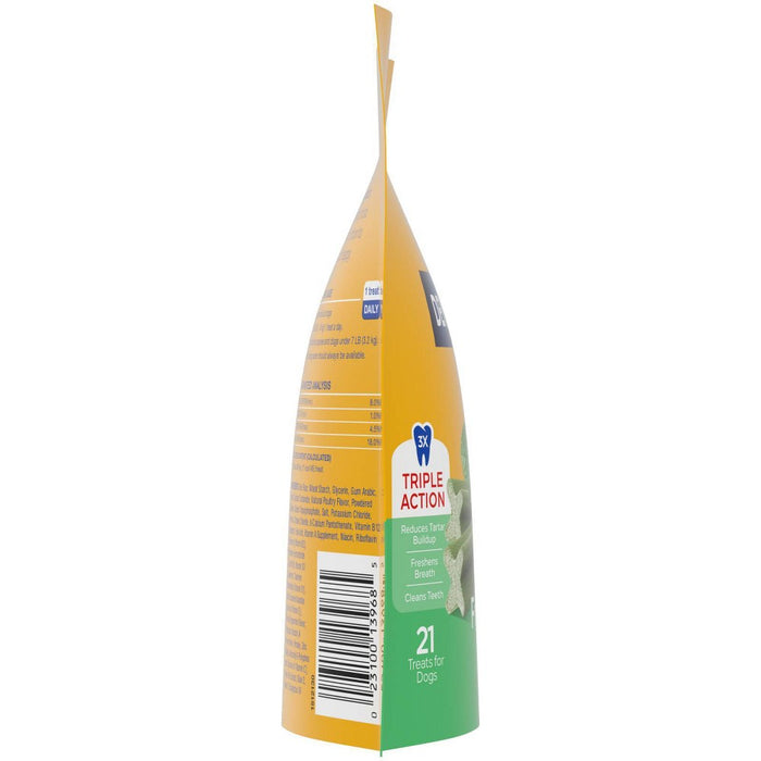 Pedigree DENTASTIX Fresh Adult Dental Peppermint Flavor Dog Treats - 21ct/5.26oz