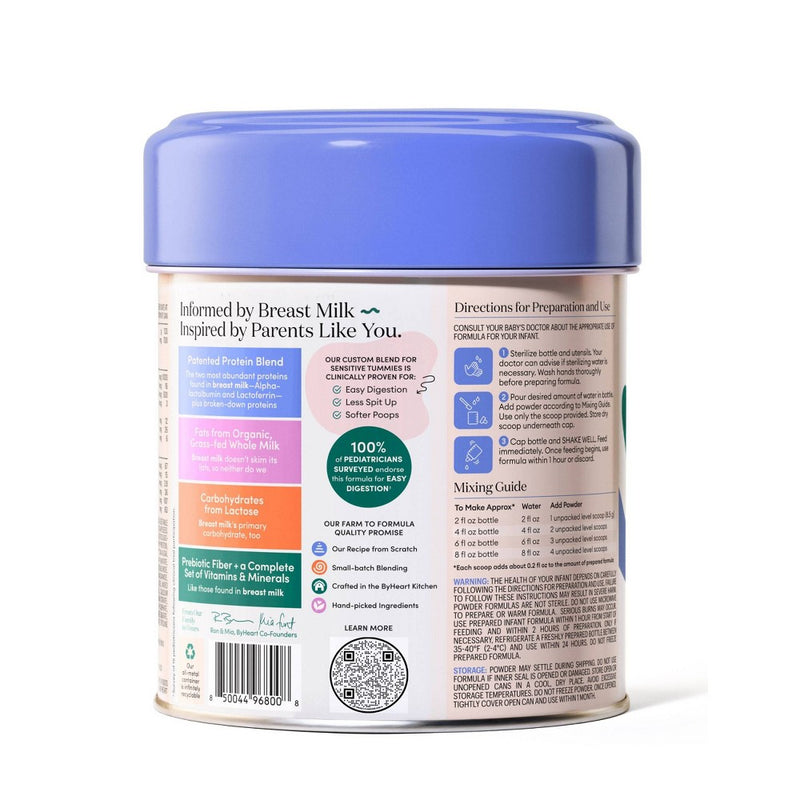 ByHeart Whole Nutrition Powder Infant Formula - 24oz