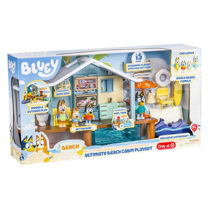 Bluey's Ultimate Beach Cabin Playset (LOCAL PICKUP ONLY)