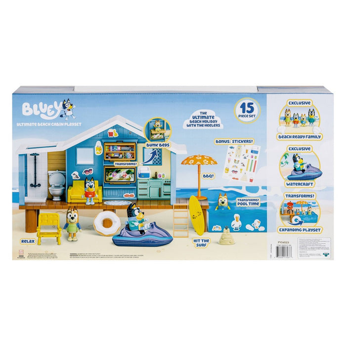 Bluey's Ultimate Beach Cabin Playset (LOCAL PICKUP ONLY)