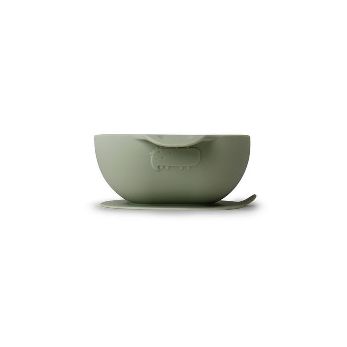 Loulou Lollipop Silicone Snack Bowl - Sage