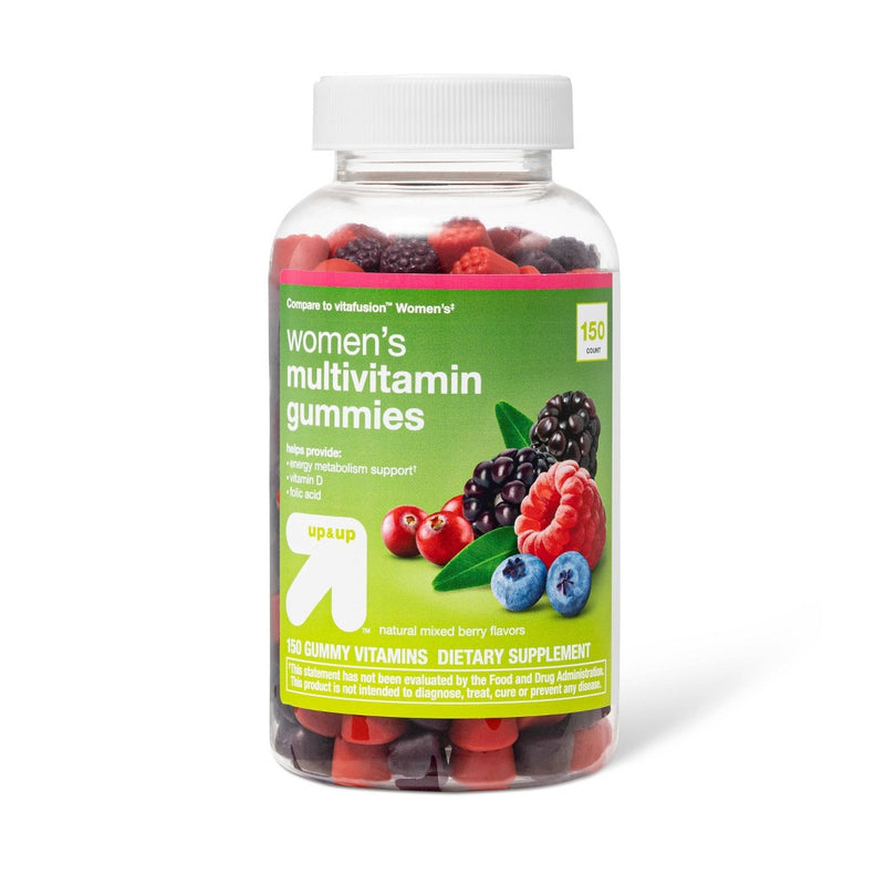 Women's Multivitamin Gummies - Natural Berry - 150ct - up & up
