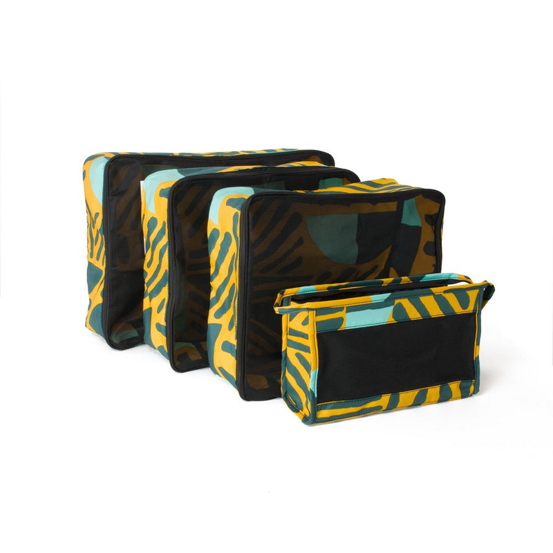 WNDR LN 4pc Printed Packing Cube Set