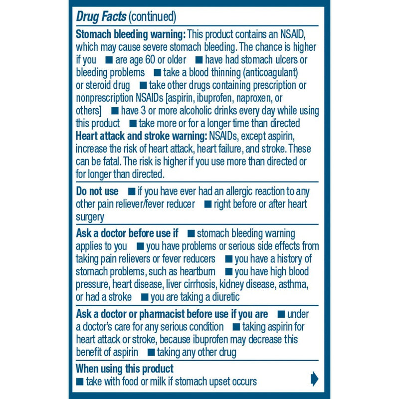 Advil Liqui-Gels Pain Reliever/Fever Reducer Liquid Filled Capsules - Ibuprofen (NSAID) - 20ct