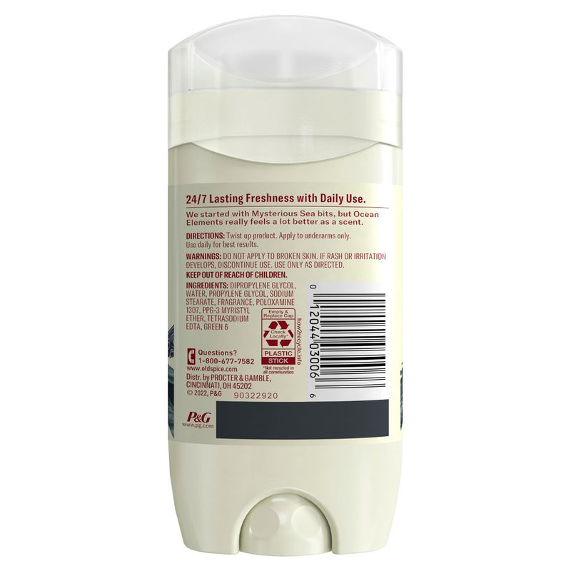 Old Spice Fresh Collection Deodorant Deep Sea Ocean Elements - 3oz