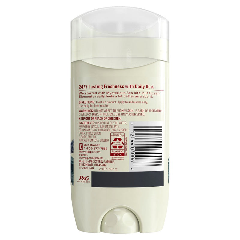 Old Spice Fresh Collection Deodorant Deep Sea Ocean Elements - 3oz