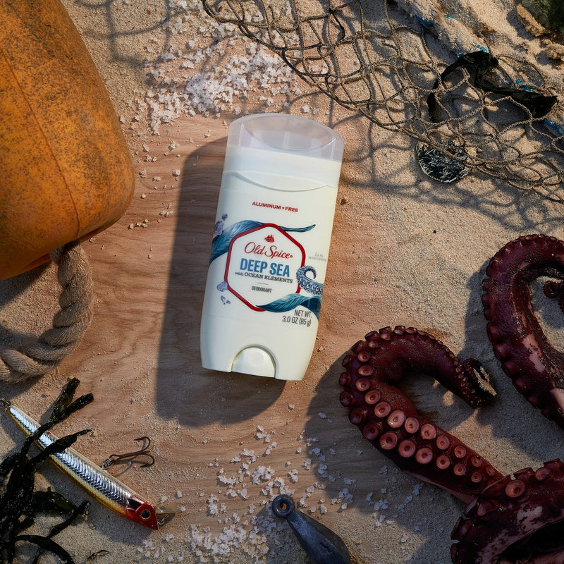 Old Spice Fresh Collection Deodorant Deep Sea Ocean Elements - 3oz