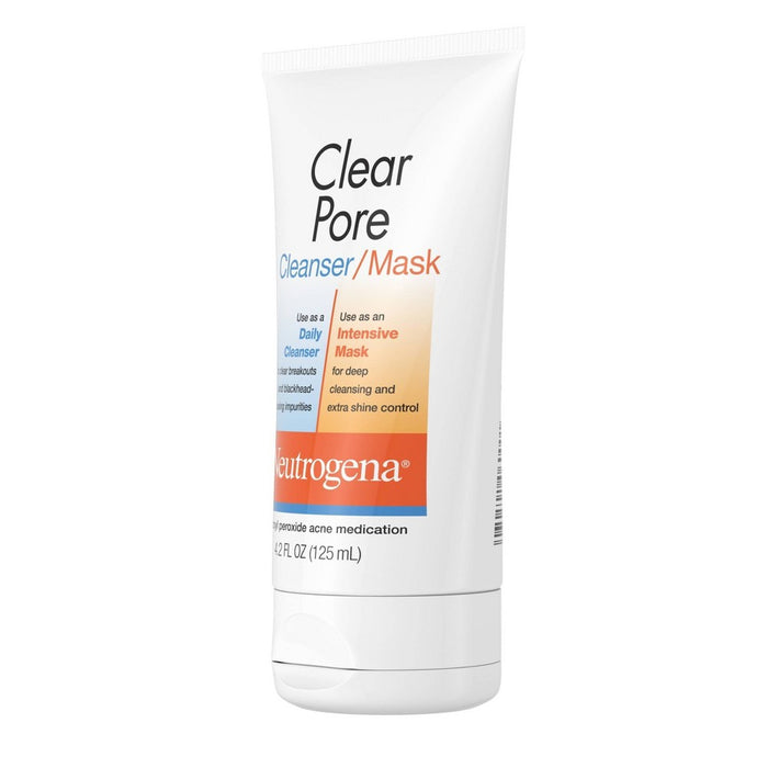 Neutrogena Clear Pore 2 in 1 Facial Cleanser/Face Mask EXP 08/2026