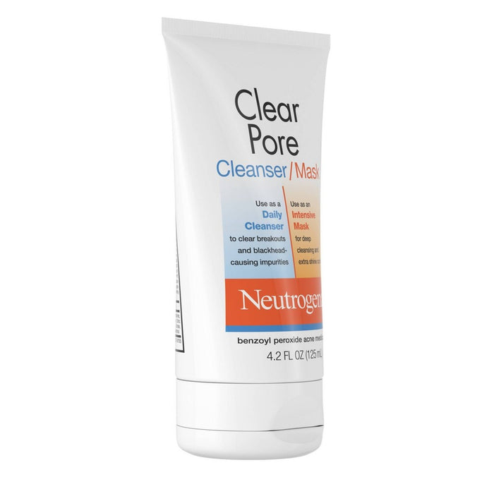 Neutrogena Clear Pore 2 in 1 Facial Cleanser/Face Mask EXP 08/2026