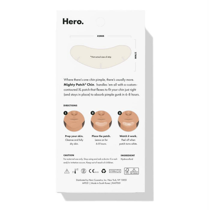 Hero Cosmetics Mighty Patch Chin - 10ct EXP 10/13/2025