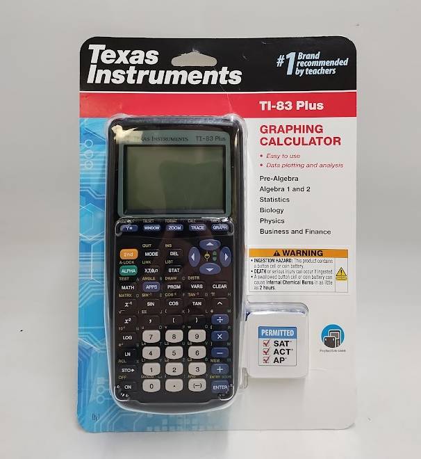 Texas Instruments 83 Plus Black Calculator