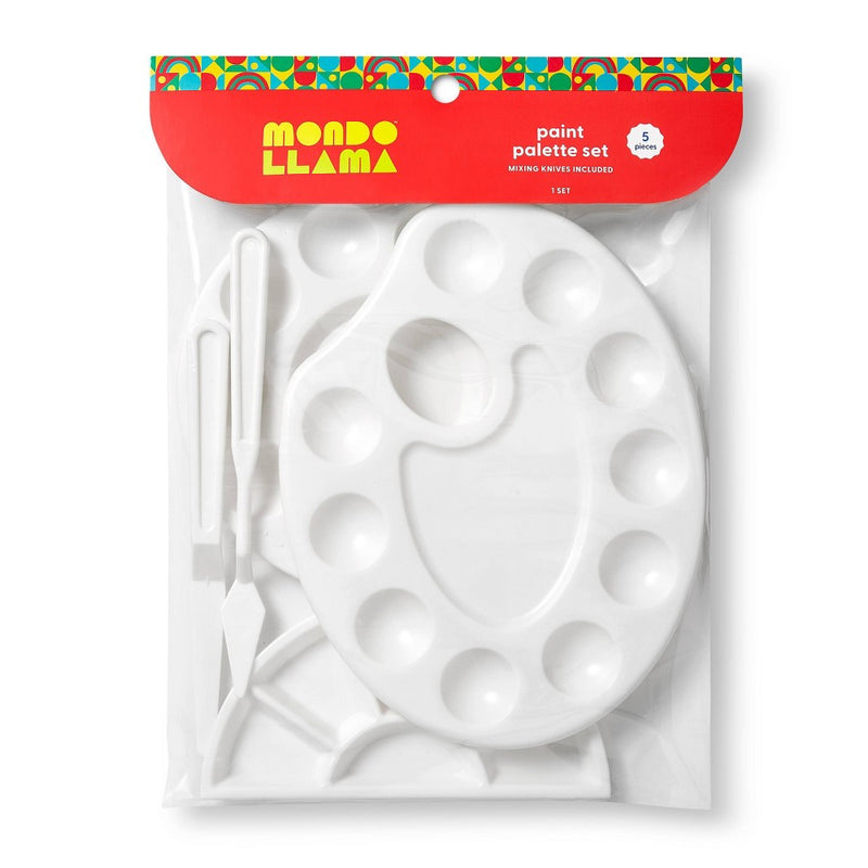 5pc Paint Palette Set - Mondo Llama