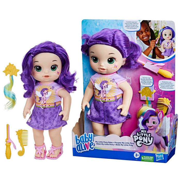 Baby Alive My Little Pony Baby Doll - Princess Pipp Petals