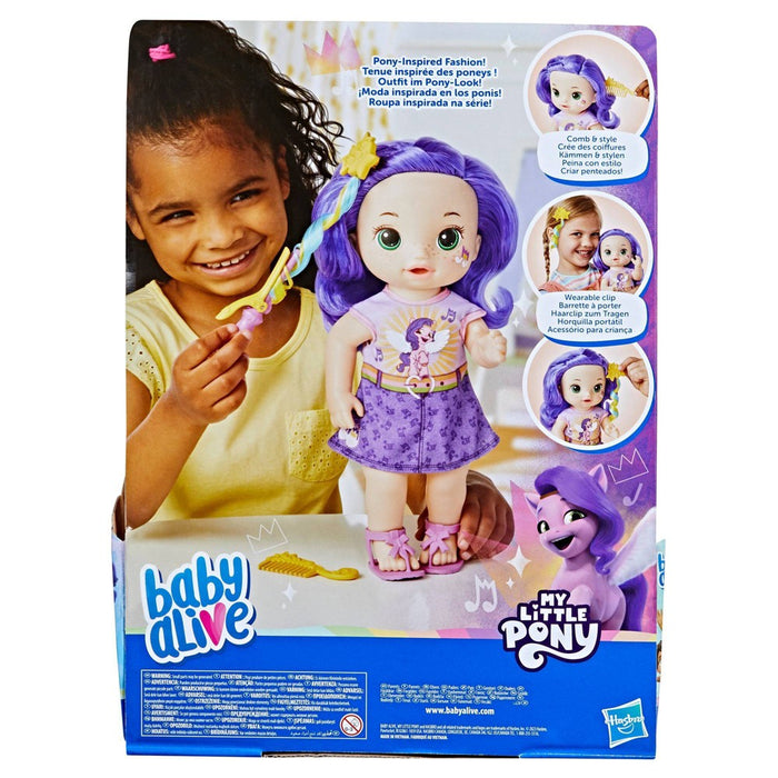 Baby Alive My Little Pony Baby Doll - Princess Pipp Petals