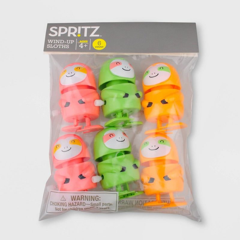 6ct Sloth Wind Up - Spritz