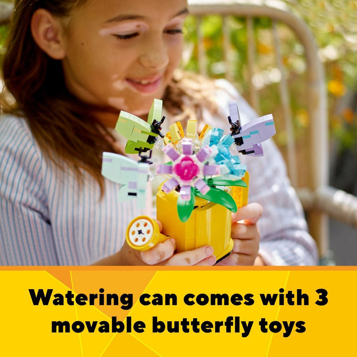 LEGO Creator 3 in 1 Flowers in Watering Can Building Toy 31149
