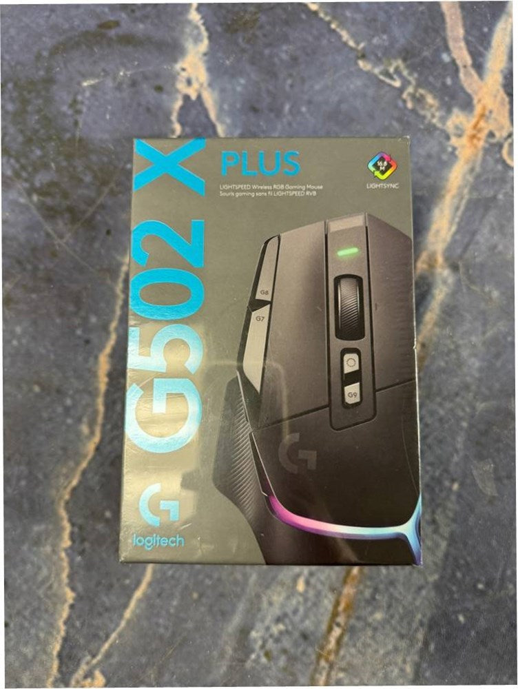 Logitech G502 X Plus Wireless Gaming Mouse - Black
