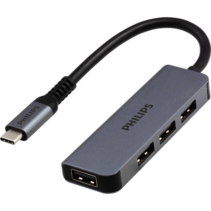 Philips USB 2.0 4-Port Hub, Type-C