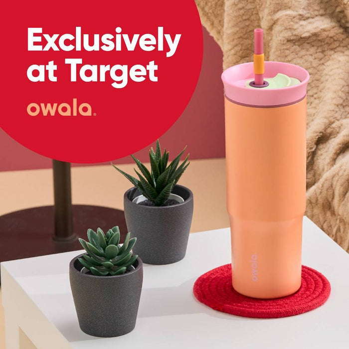 Owala 24oz Stainless Steel Straw Tumbler - Tangy Tango