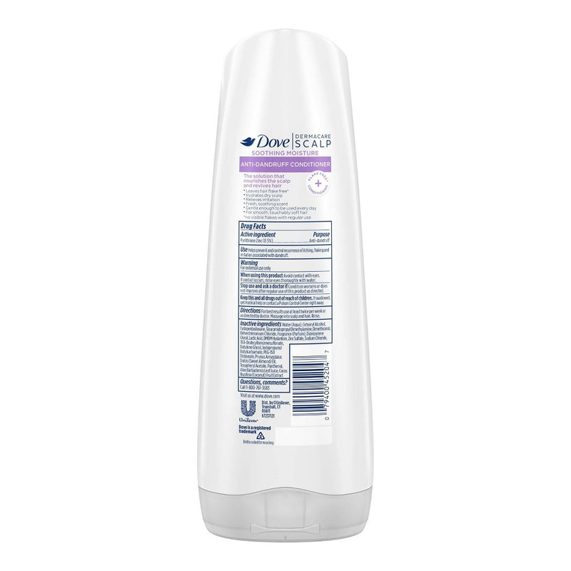 Dove Beauty Dermacare Scalp Soothing Anti-Dandruff Conditioner - 12 fl oz