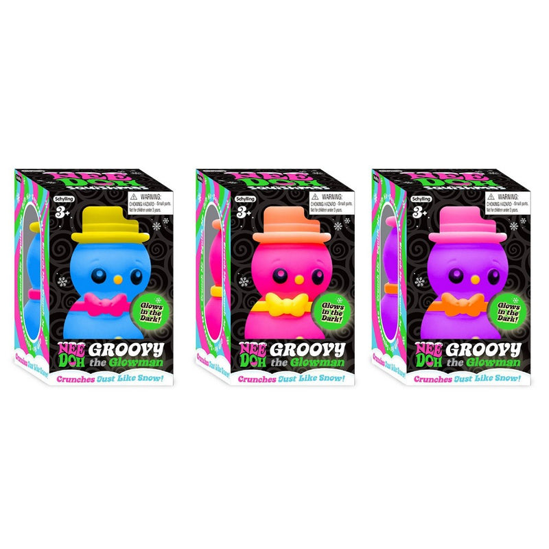 Needoh Groovy Glowman - 1 piece random color