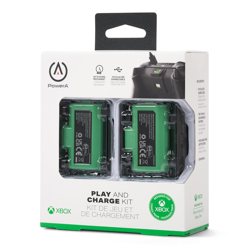 PowerA Play & Charge Kit for Xbox Series X|S/Xbox One