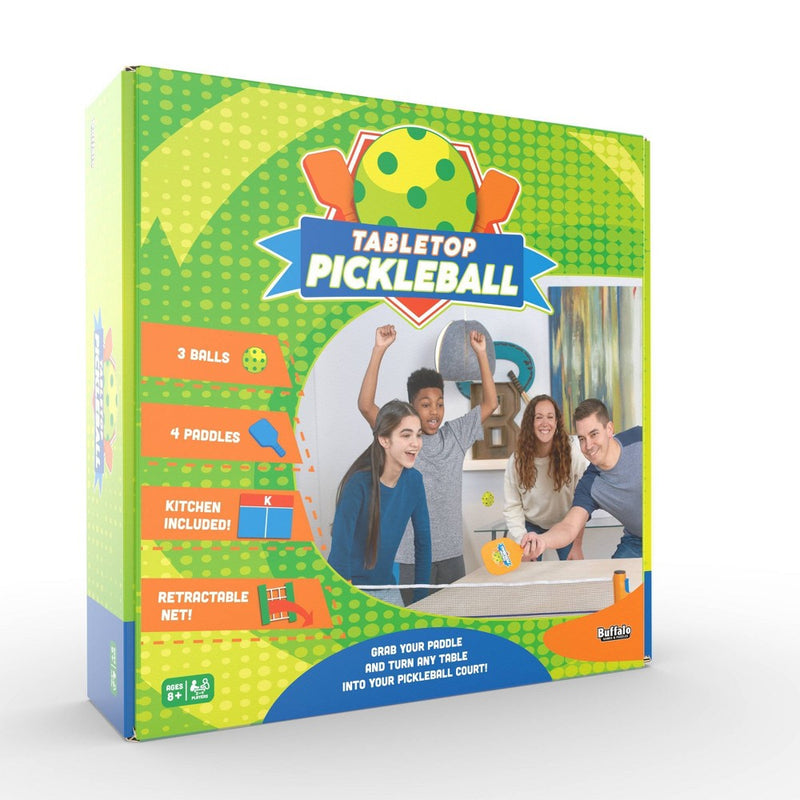 Buffalo Games Tabletop Pickleball Paddleball Game