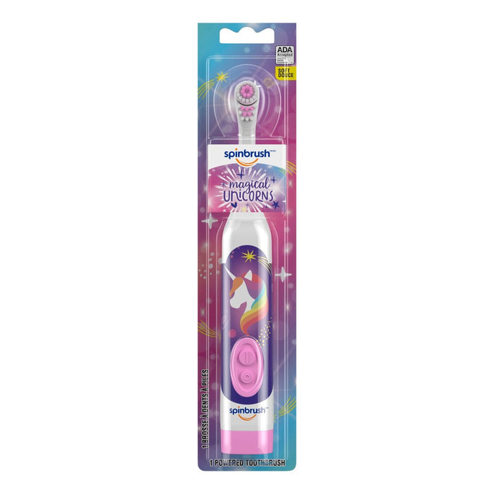 Spinbrush Mermaid & Unicorn Kids Electric Toothbrush STYLES MAY VARY