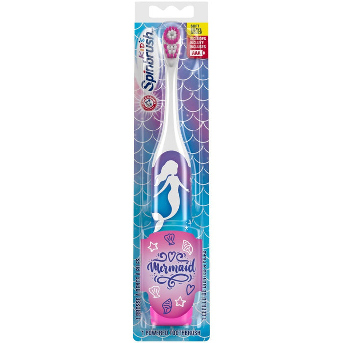 Spinbrush Mermaid & Unicorn Kids Electric Toothbrush STYLES MAY VARY