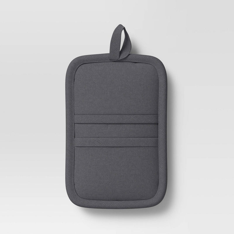 Cotton Pot Holder Gray - Threshold