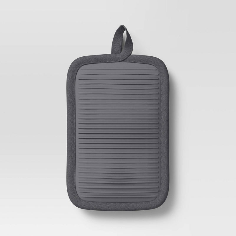 Cotton Pot Holder Gray - Threshold