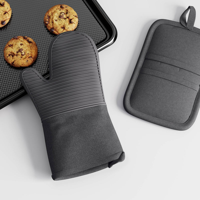 Cotton Pot Holder Gray - Threshold