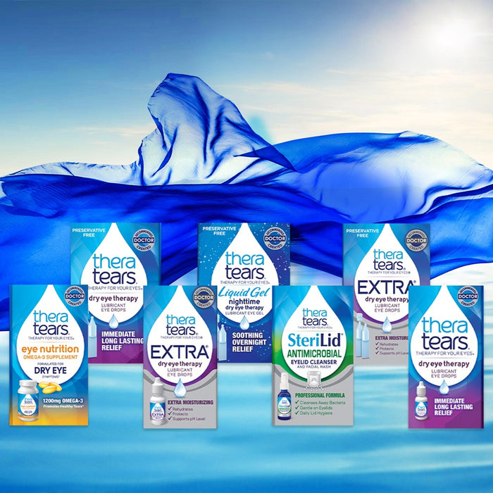 TheraTears Extra Dry Eye Therapy Preservative Free Lubricant Eye Drops - 30ct