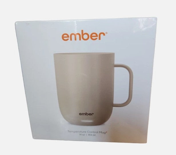 Ember 14oz Mug2 Temperature Control Smart Mug Sandstone