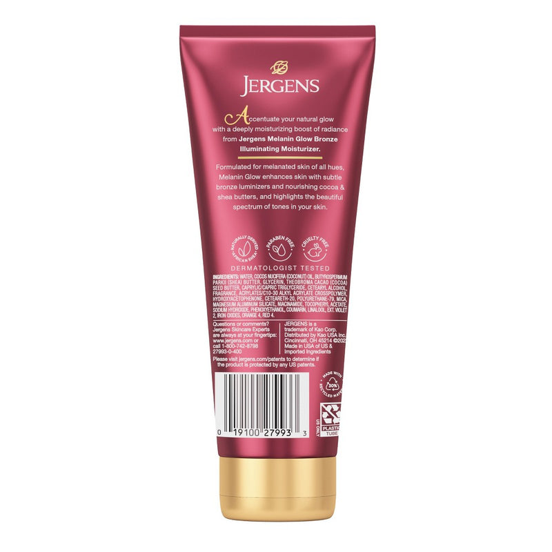 Jergens Natural Glow Melanin Glow Body Lotion - Bronze - 7 fl oz