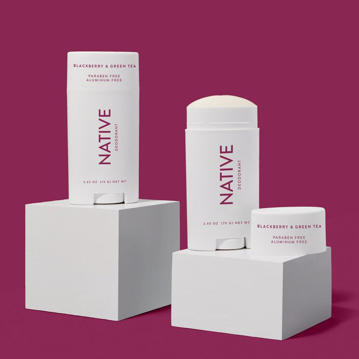 Native Deodorant - Blackberry & Green Tea - Aluminum Free - 2.65 oz