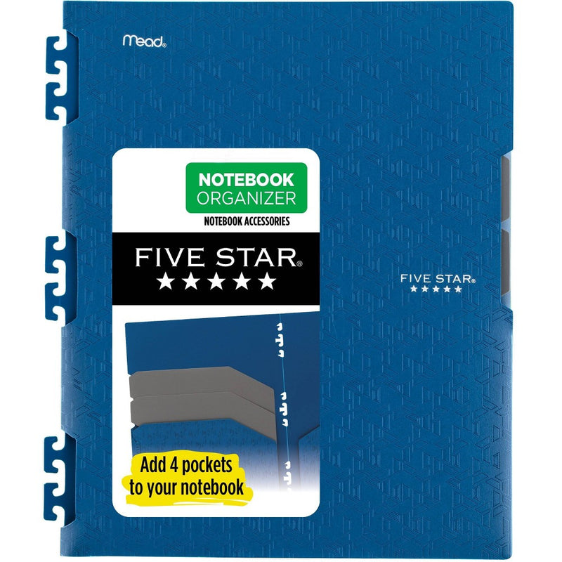 Five Star Notebook Organizer Blue