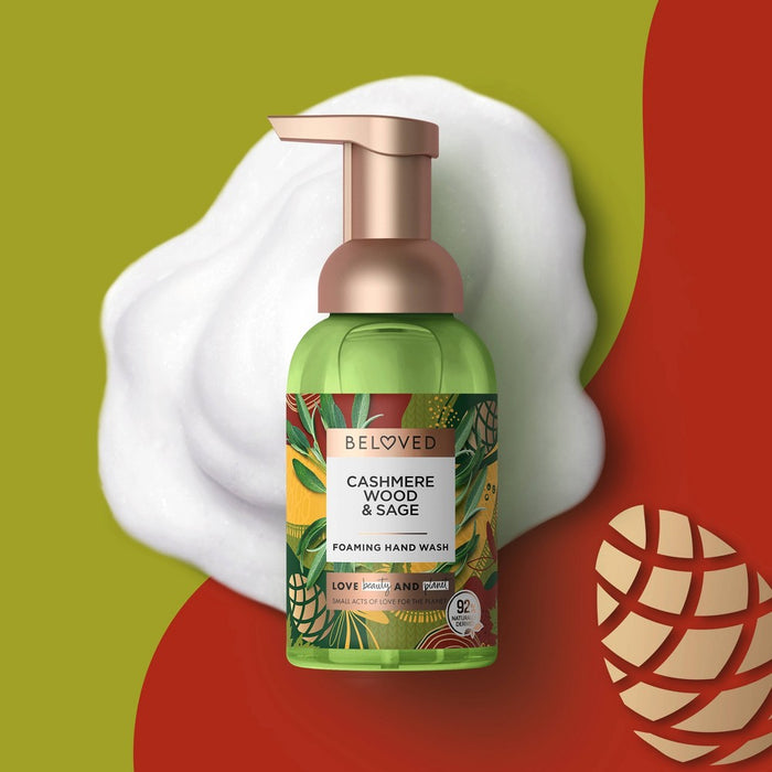 Beloved Cashmere Wood and Sage Foaming Hand Wash - 8 fl oz
