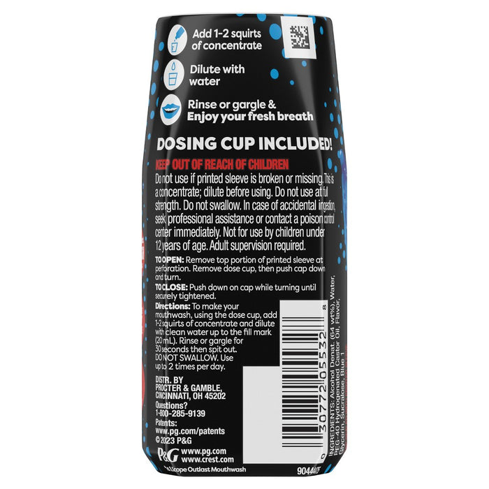 Scope Squeez Mouthwash Concentrate - Cool Peppermint - 1.69 fl oz