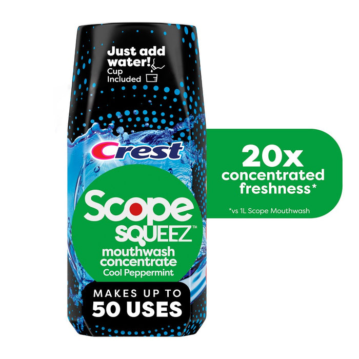 Scope Squeez Mouthwash Concentrate - Cool Peppermint - 1.69 fl oz