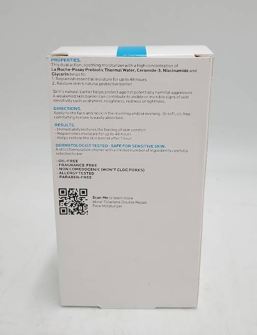 La Roche Posay Toleriane Double Repair Face Moisturiser- EXP.01/2028 - 3.38 fl oz