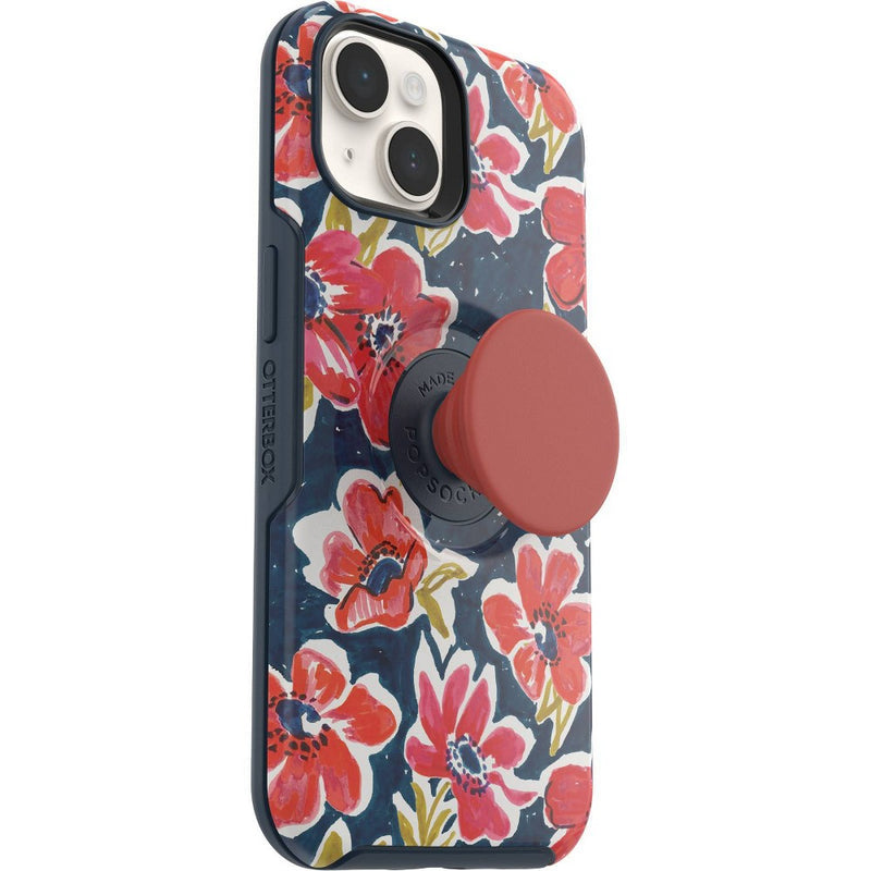 OtterBox Apple iPhone 14/iPhone 13 Otter + Pop Symmetry Series Case - Flowerrama