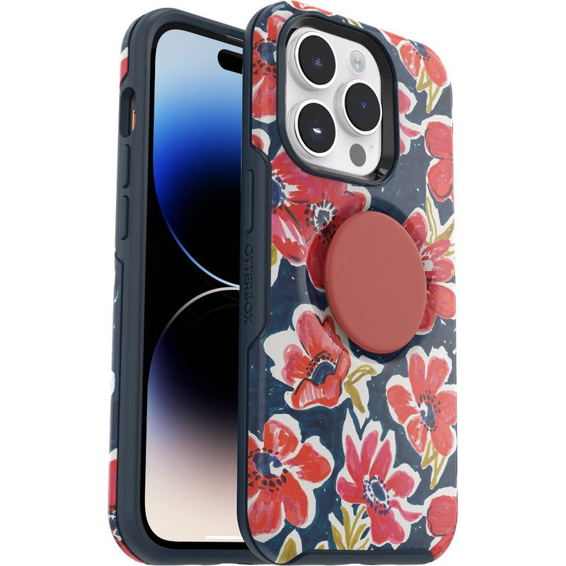 OtterBox Apple iPhone 14 Pro Otter + Pop Symmetry Series Case - Flowerrama