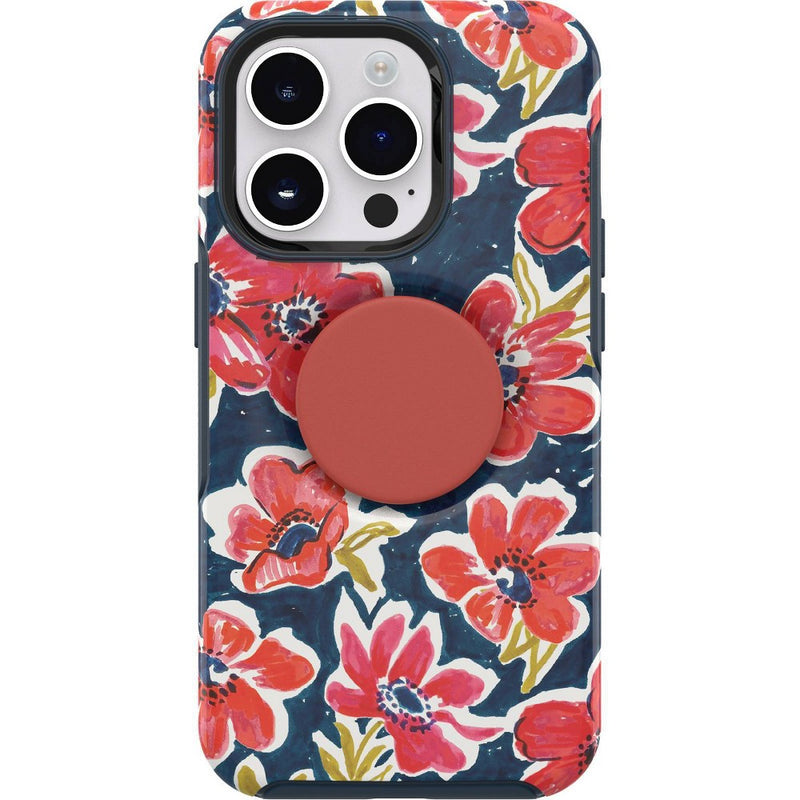 OtterBox Apple iPhone 14 Pro Otter + Pop Symmetry Series Case - Flowerrama