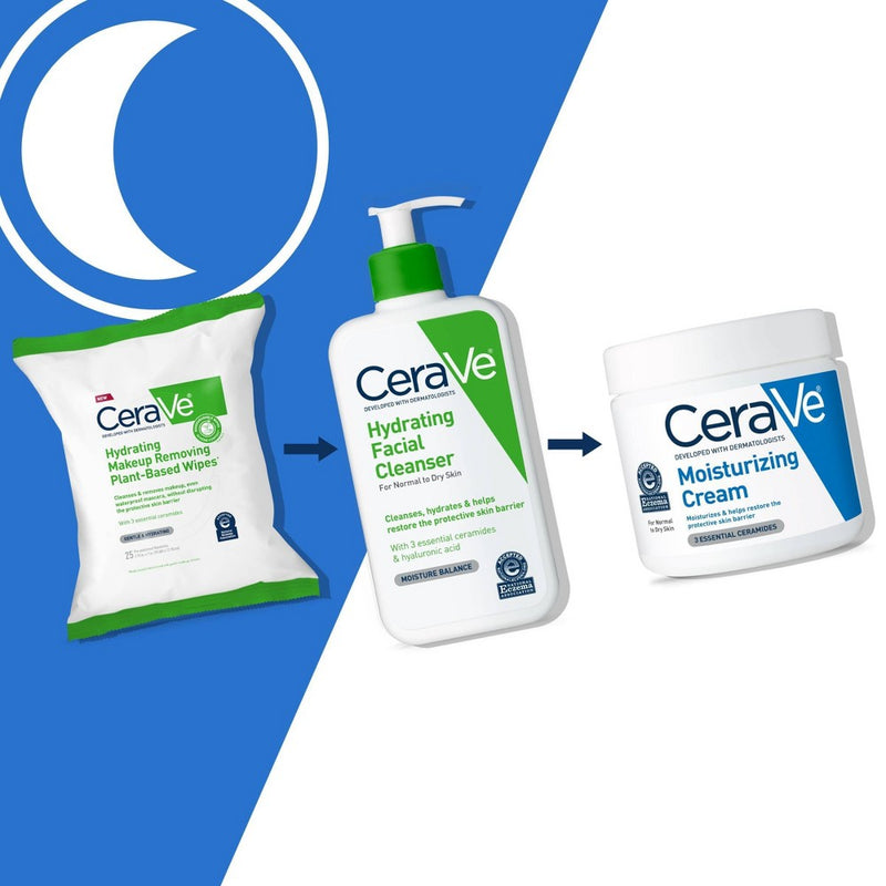 CeraVe Hydrating Face Wash with Hyaluronic Acid and Glycerin for Normal to Dry Skin - 8 fl oz